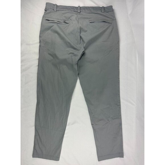 Men's Lululemon Commission Pant Classic Gray Tapered Casual LM5440S Size 33x29 - Picture 2 of 9